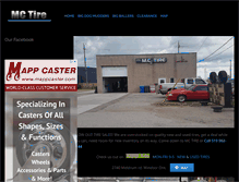 Tablet Screenshot of mctireauto.com